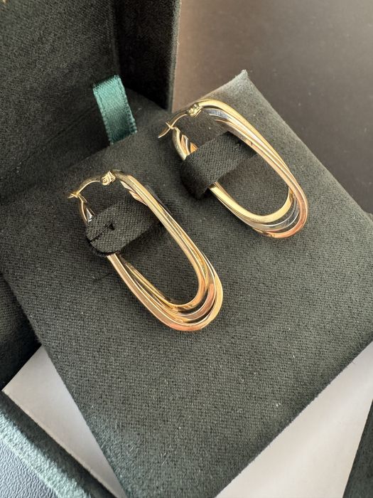 Серьги конго 585 золото