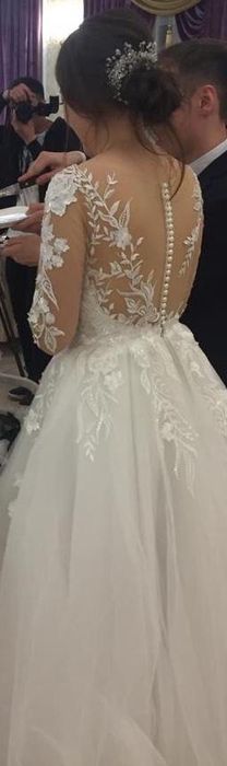 Продам красивое Свадебное платье