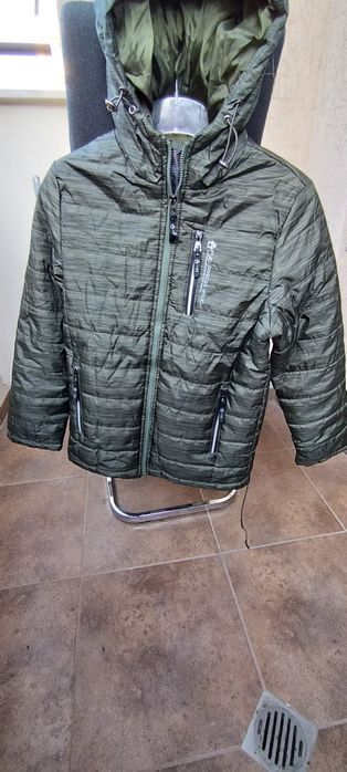 Мастилено зелено яке за момче