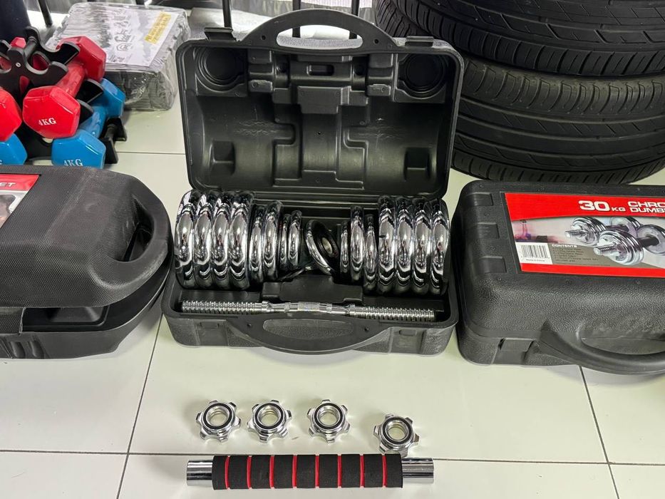 гантел штанга наборы