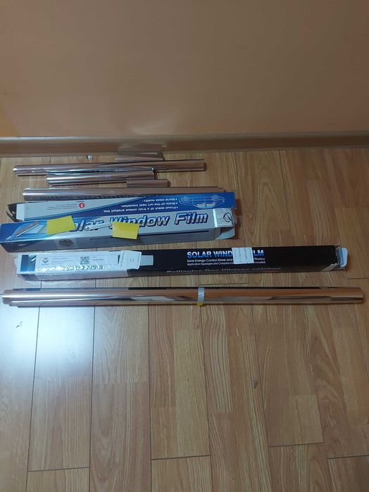 Folie Racire Solara Oglinda Autocolant, impotriva razelor uv 75 %,veluxuri ,geamuri termopan,si auto
