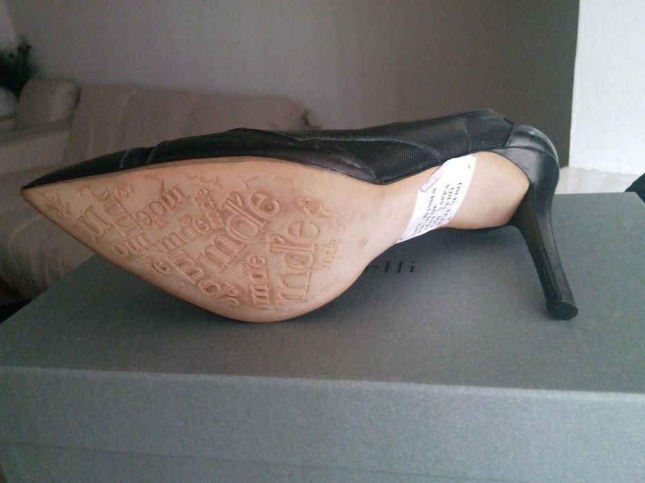Pantofi stiletto piele