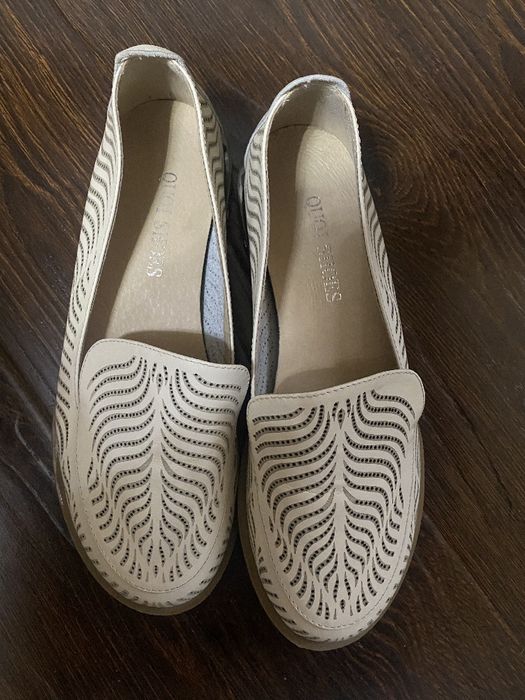 Лоферы из натуральной кожи