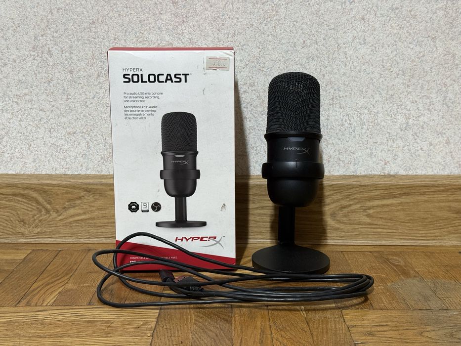 Микрофон hyperx solocast