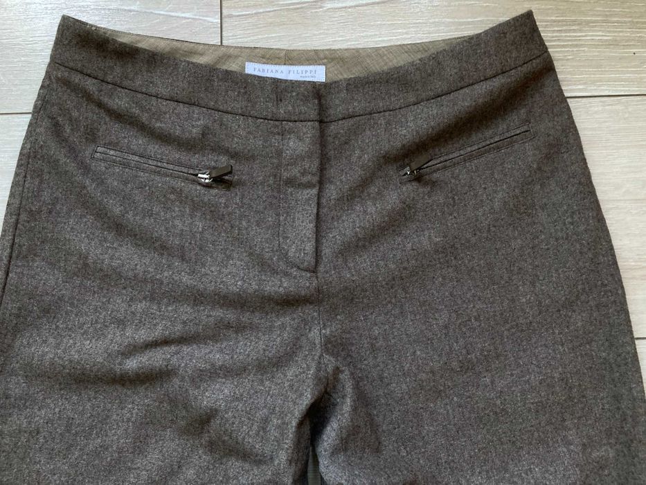 Fabiana Filippi женски елегантен панталон от вълна и кашмир 36 / S