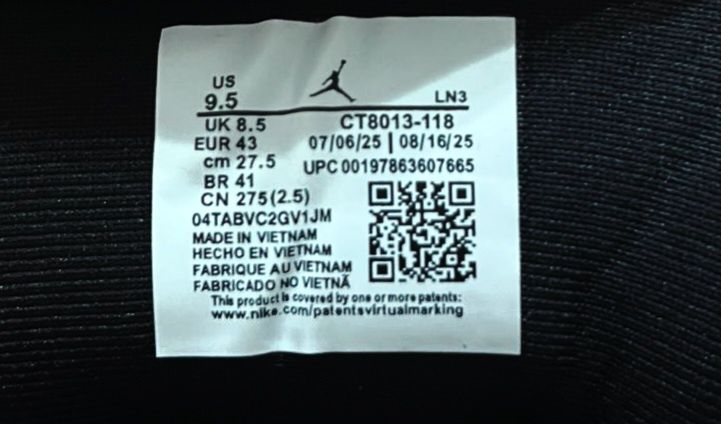 Nike Air Jordan 12 Black