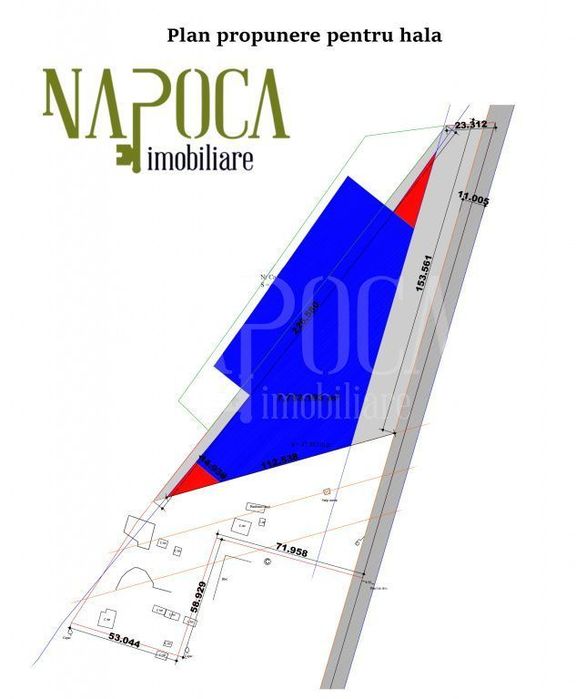 Teren intravilan pentru constructii de vanzare in Bontida