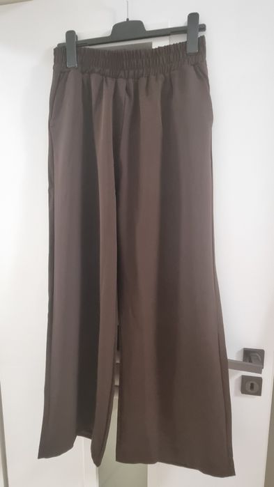 Pantalon evazat maro cafea xl