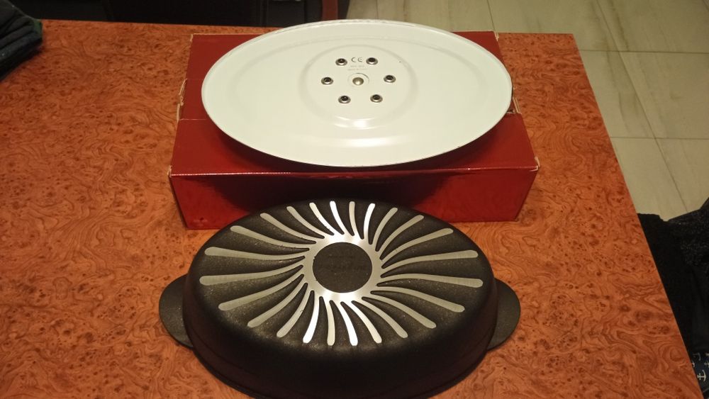 Oală cu capac din inox 18/10