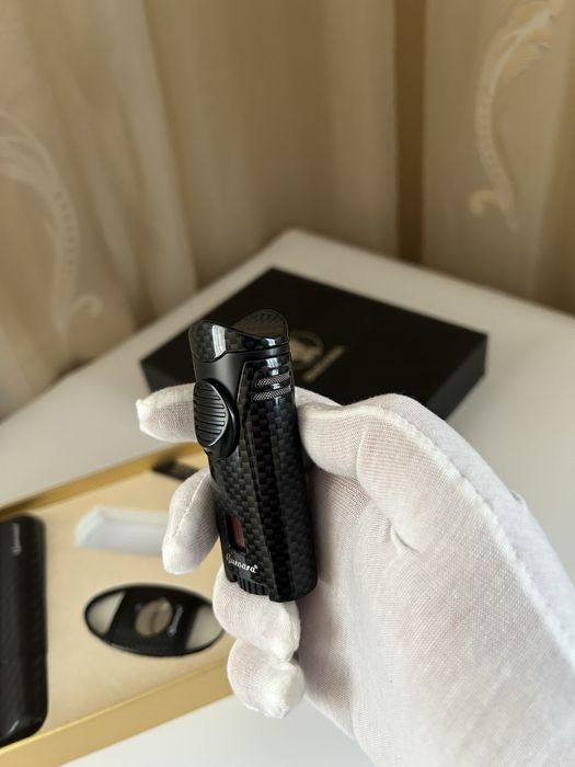 Guevara подаръчен комплект за пури – калъф, запалка и резачка