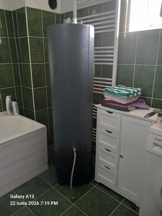 Boiler pe lemne 120l.