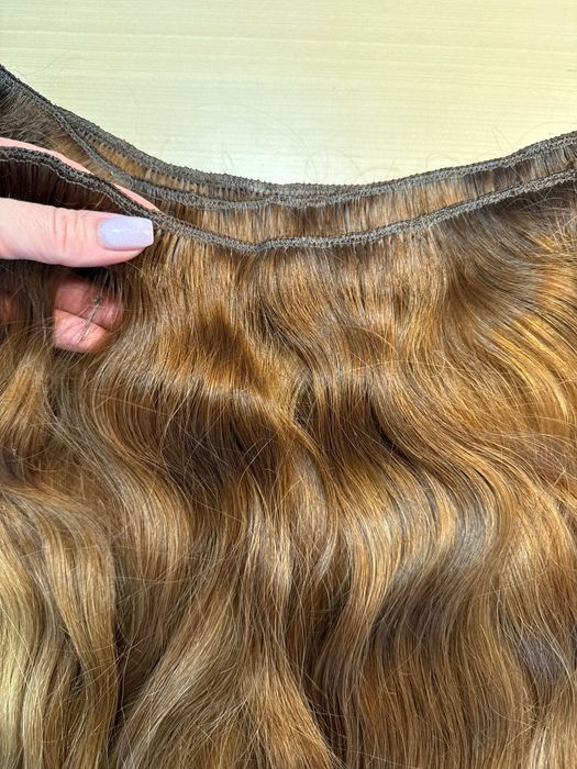 Естествено чуплива коса Дима стил