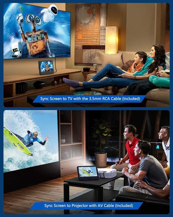 Нов двоен портативен USB / SD / DVD Плейър Player
