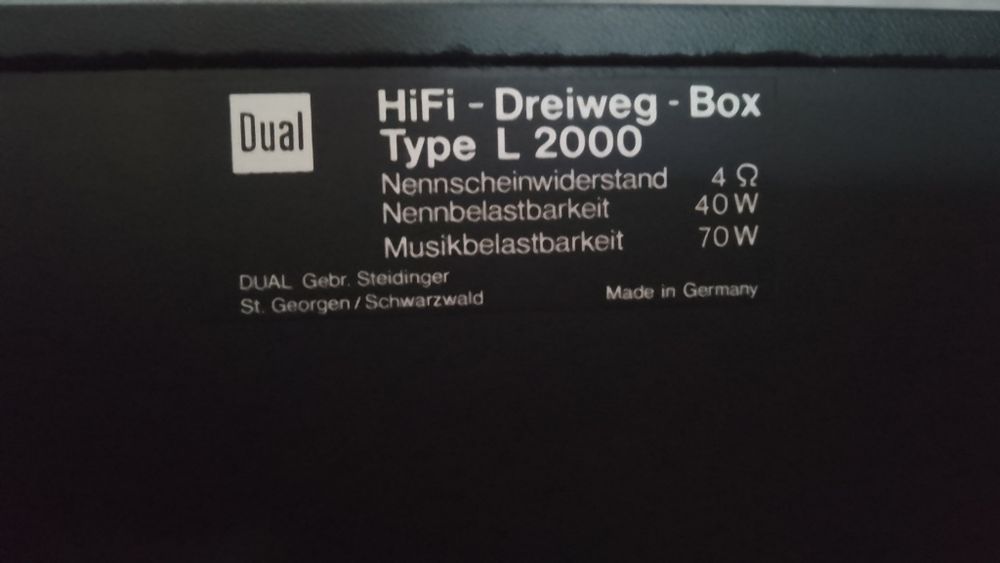 Boxe Dual made in germany / Sony Bucuresti Sectorul 5 • OLX.ro
