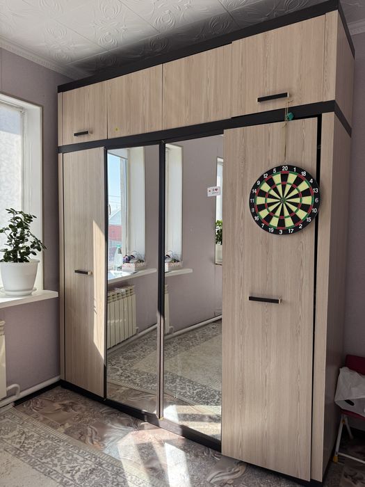 Шкаф антресоль 4 дверная