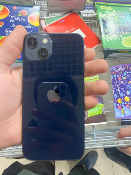 айфон 13 цвет синий