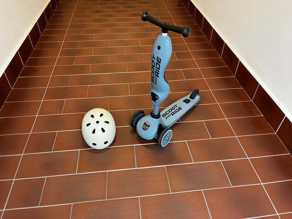 Trotineta Scoot and Ride 2 in 1 + casca