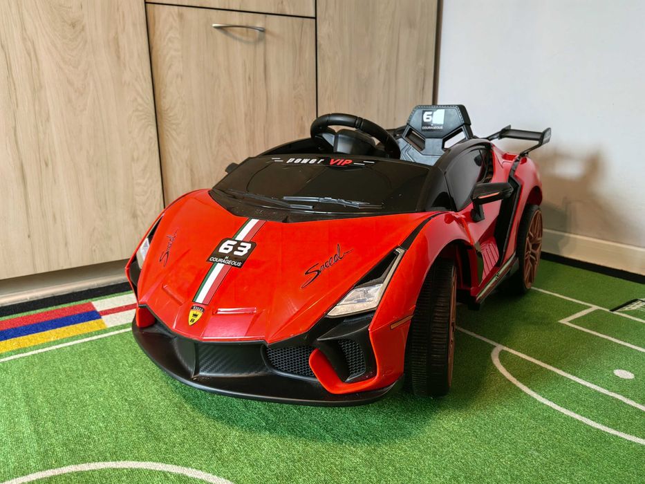 OCIE Кола акумулаторна 12V Power с родителски контрол Червена