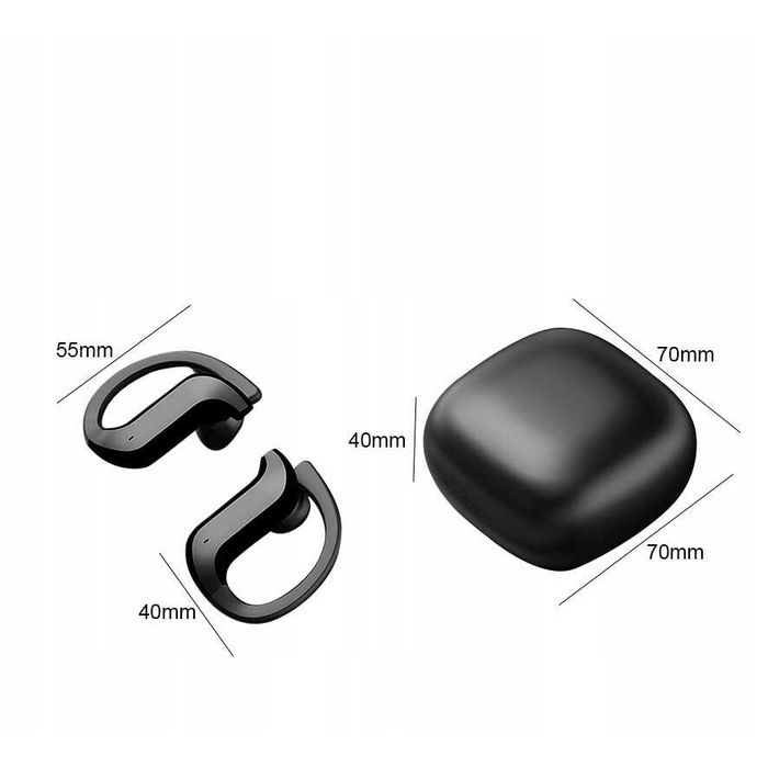 Căști Wireless TWS Bluetooth model MD03 prindere după ureche over-ear