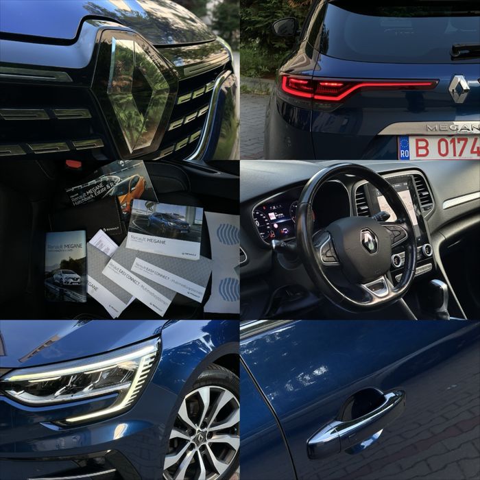 • Renault Megane 4 / Facelift / 2021 / Trapa / Faruri Full Led /   Bord Digital / Încalzire Scaune  + Volan / ACC / Line Assist •