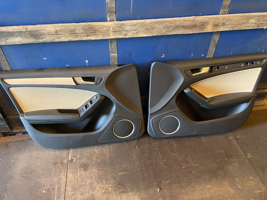 Interior europa Audi A4 A5 b8 scaune fata bancheta panouri bej crem