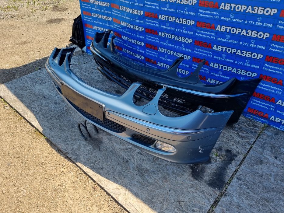 Бампер передний Mercedes w211.