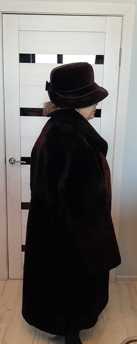 Цигейковая шуба, пр-во СССР