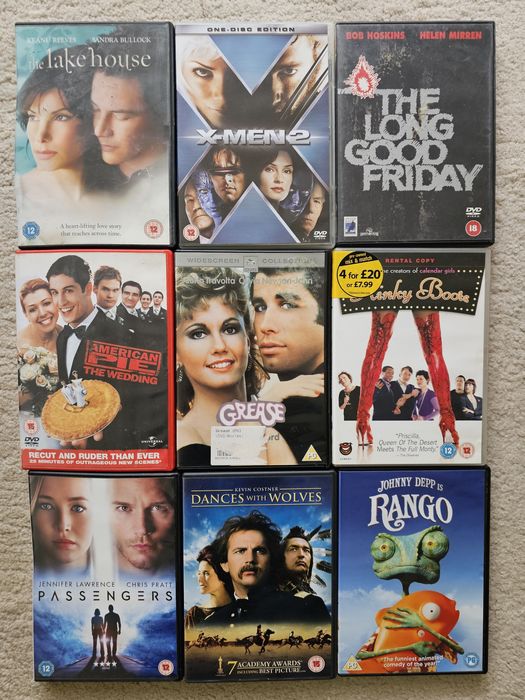 Оригинални DVD от лична колекция на Английски език