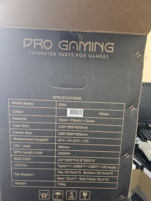 [5 lei livrarea ]Pro Gaming ELITE White