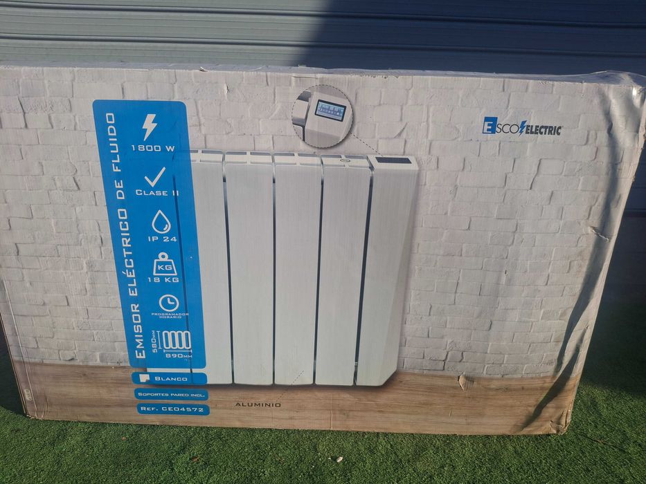 Електрически алуминиев радиатор=Нов