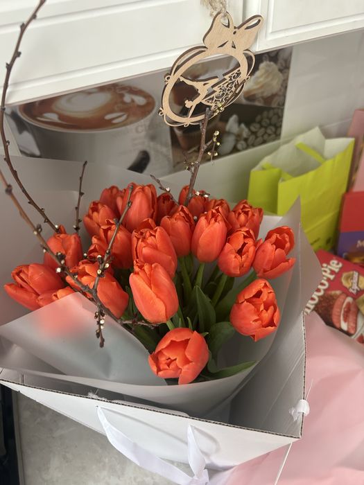 Свежие и премиальные тюльпаны