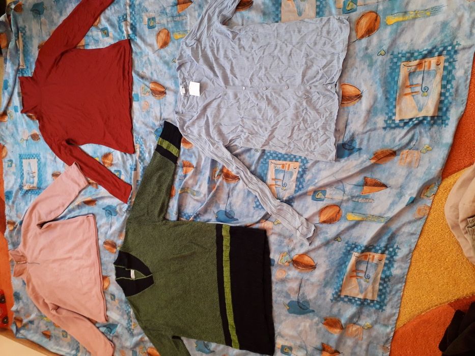 РАЗПРОДАЖБА на дамски блузи с дълъг ръкав - различни размери