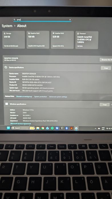 HP Elite x2 1013 G3 Тъчскрийн 2в1 | i5 | 8GB RAM | 256GB SSD | Win 11