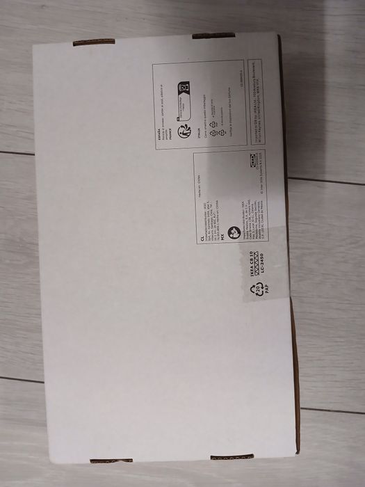 Suport lumânări IKEA roșu/ nou