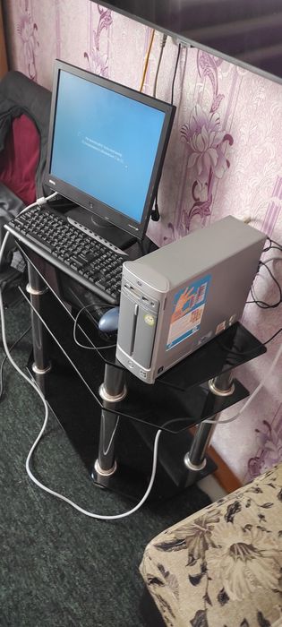 Продается комп (белой сборки) hp