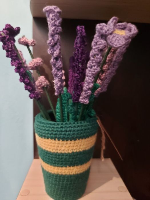 Плетен букет лавандула