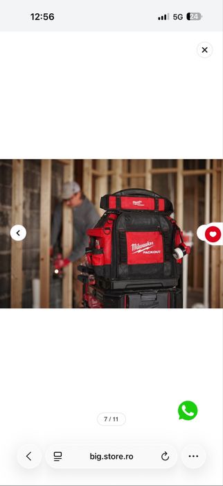 Geanta Milwaukee packout structured