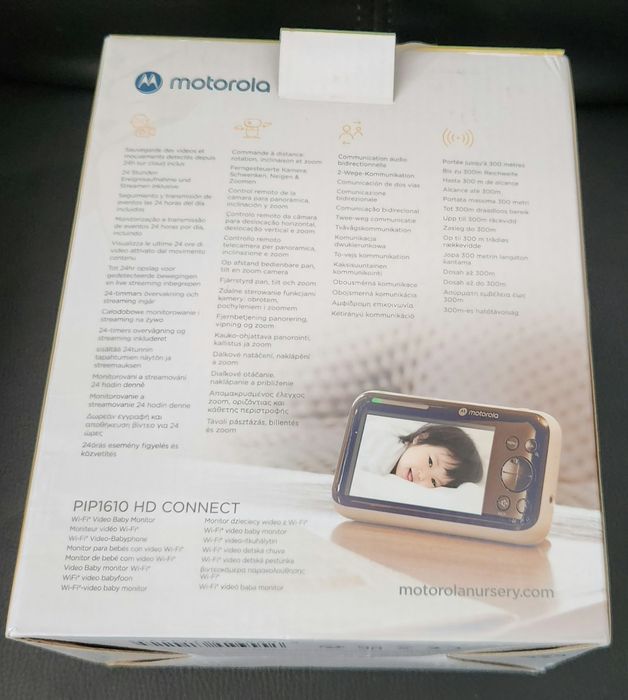 Monitor video bebelusi  Motorala PIP 1610 HD