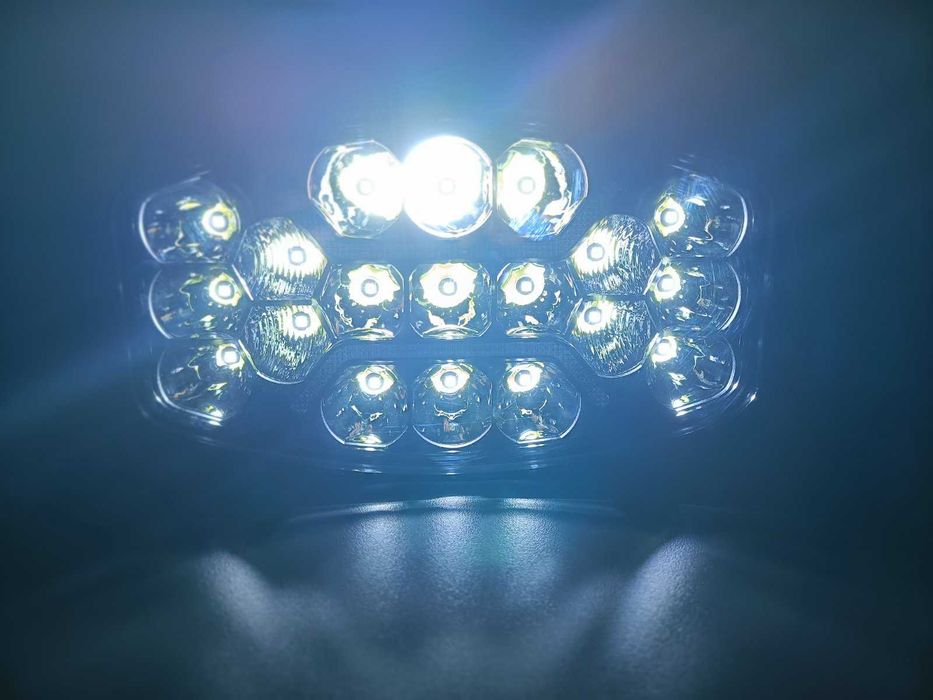 LED мощен диоден фар 12-24V за камиони трактори джипове 10C02