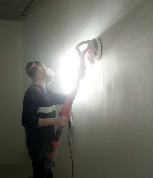Шпаклёвка стен левкас
