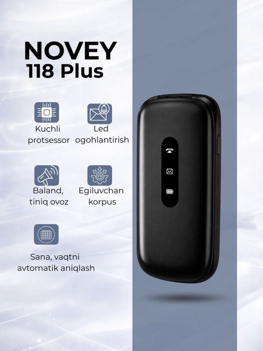 Novey 118 Plus кнопочный телефон