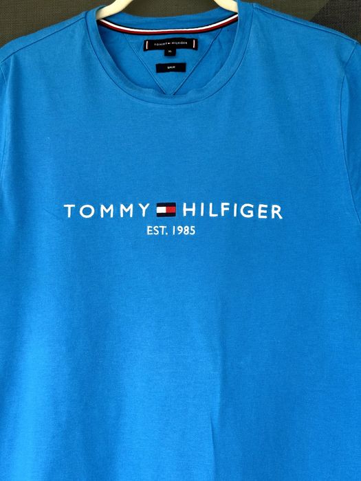 Мъжка тениска Tommy Hilfiger (Slim Fit) - размер L, Отлично състояние