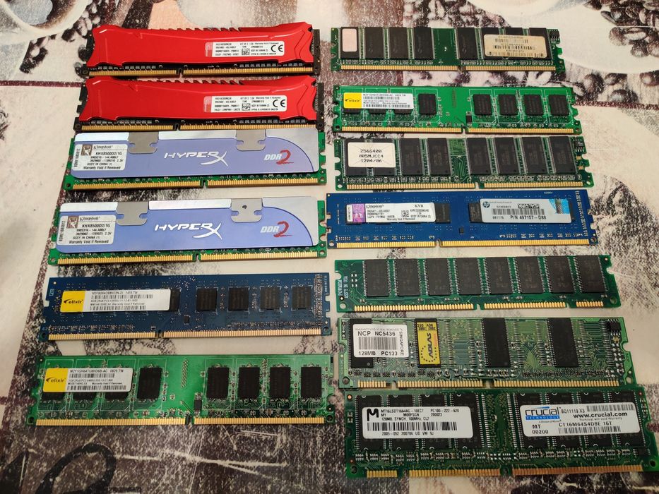 Diverse memorii desktop