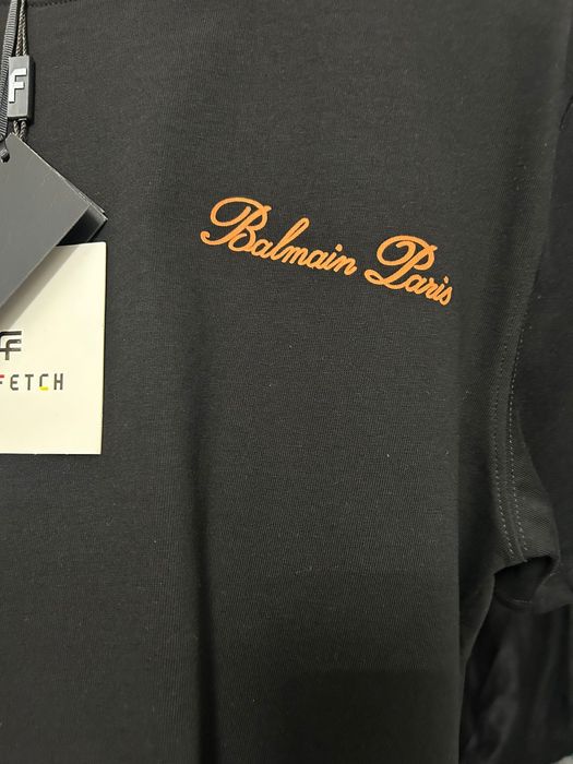 Tricou Balmain Paris - marimi s-xxl model nou premium bumbac
