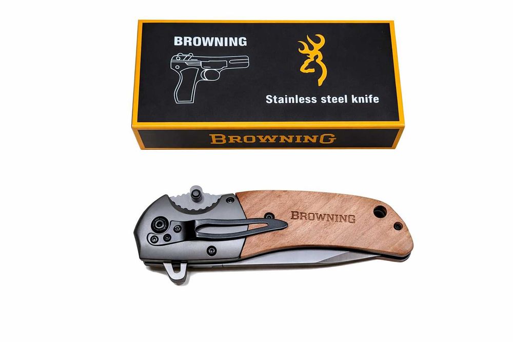 Сгъваем нож Browning 354 за туризъм, къмпинг, лов и риболов