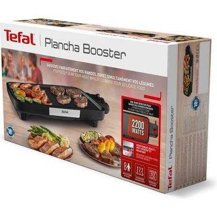 Електрическа скара Tefal Plancha Booster CB641810 2200W 8 души