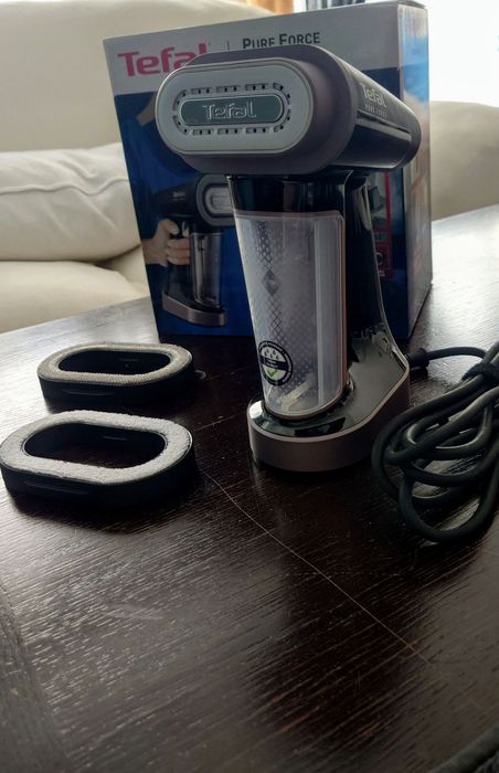 Aparat de calcat vertical TEFAL Pure Force DT8765E0, 1800W