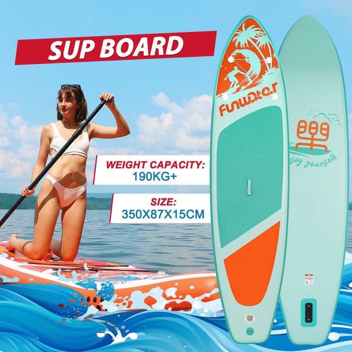 Падъл борд 350 см (11’6) | SUP борд пълен комплект Vaya 28C + 2 г. гаранция и възможност за доставка още днес