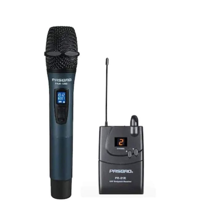 Микрофон PASGAO, PASGAO PR 51 Handheld, Безжичен, за видеокамера