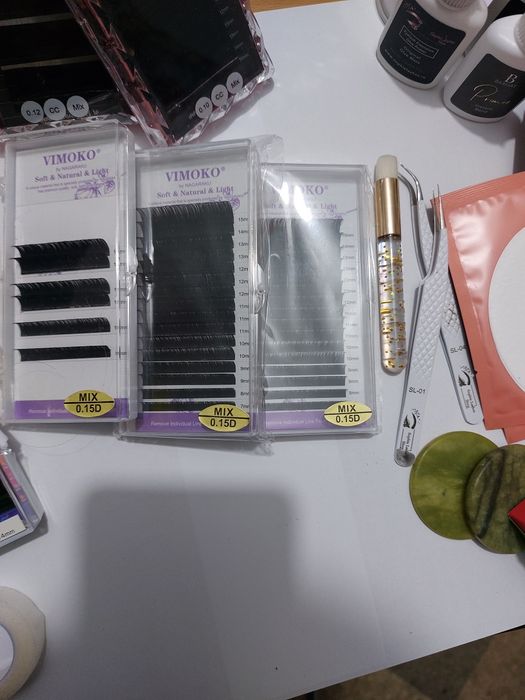 Pat pentru gene,masaj plus kit pentru gene